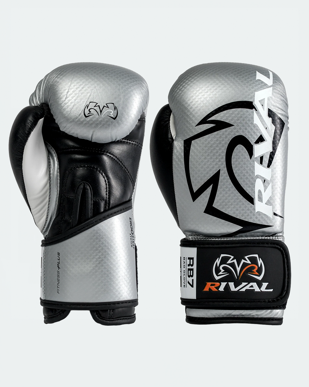 Guantes Rival RB7 Fitness Plus, Plata