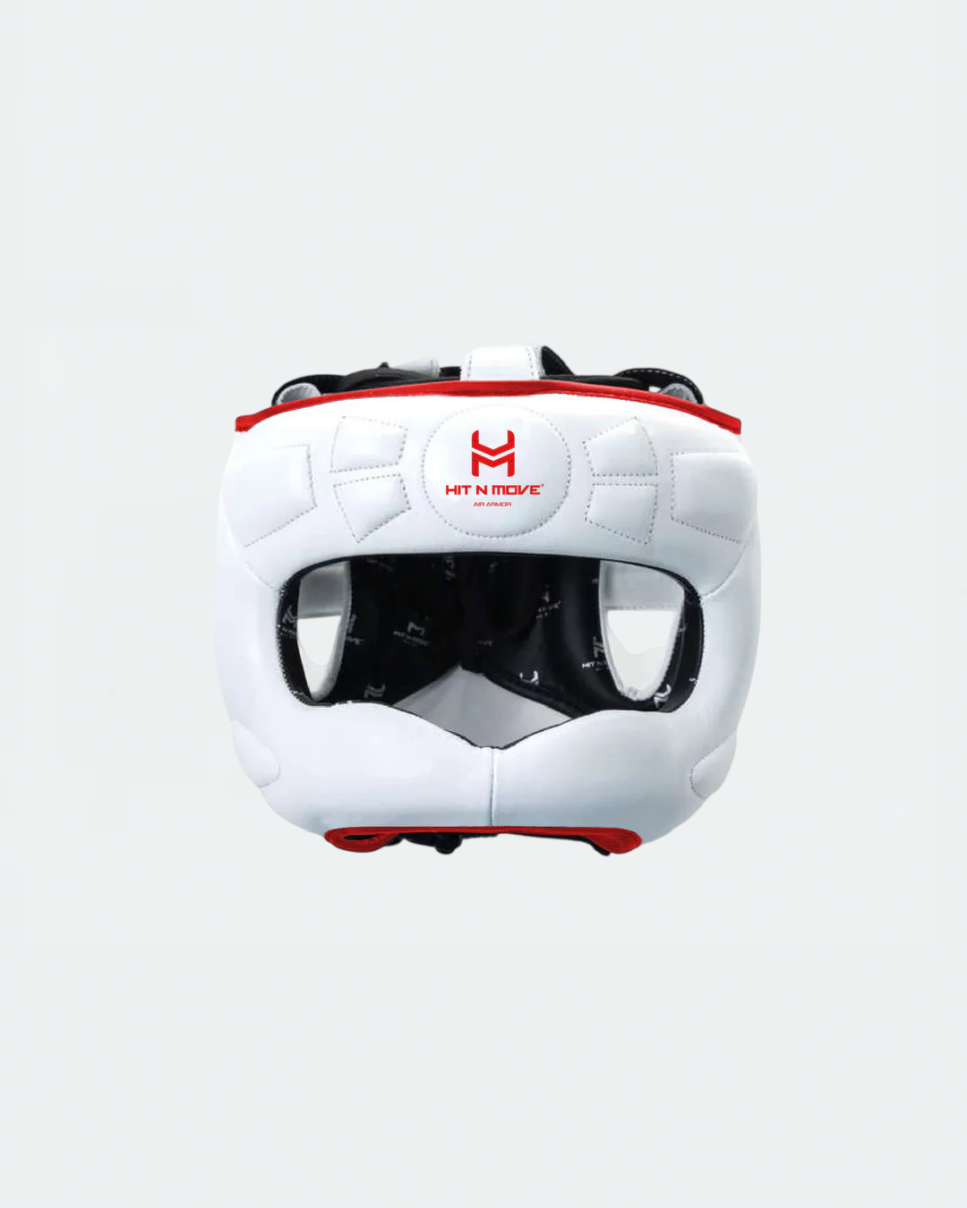 Careta de barra Hit N Move, Blanco/Rojo