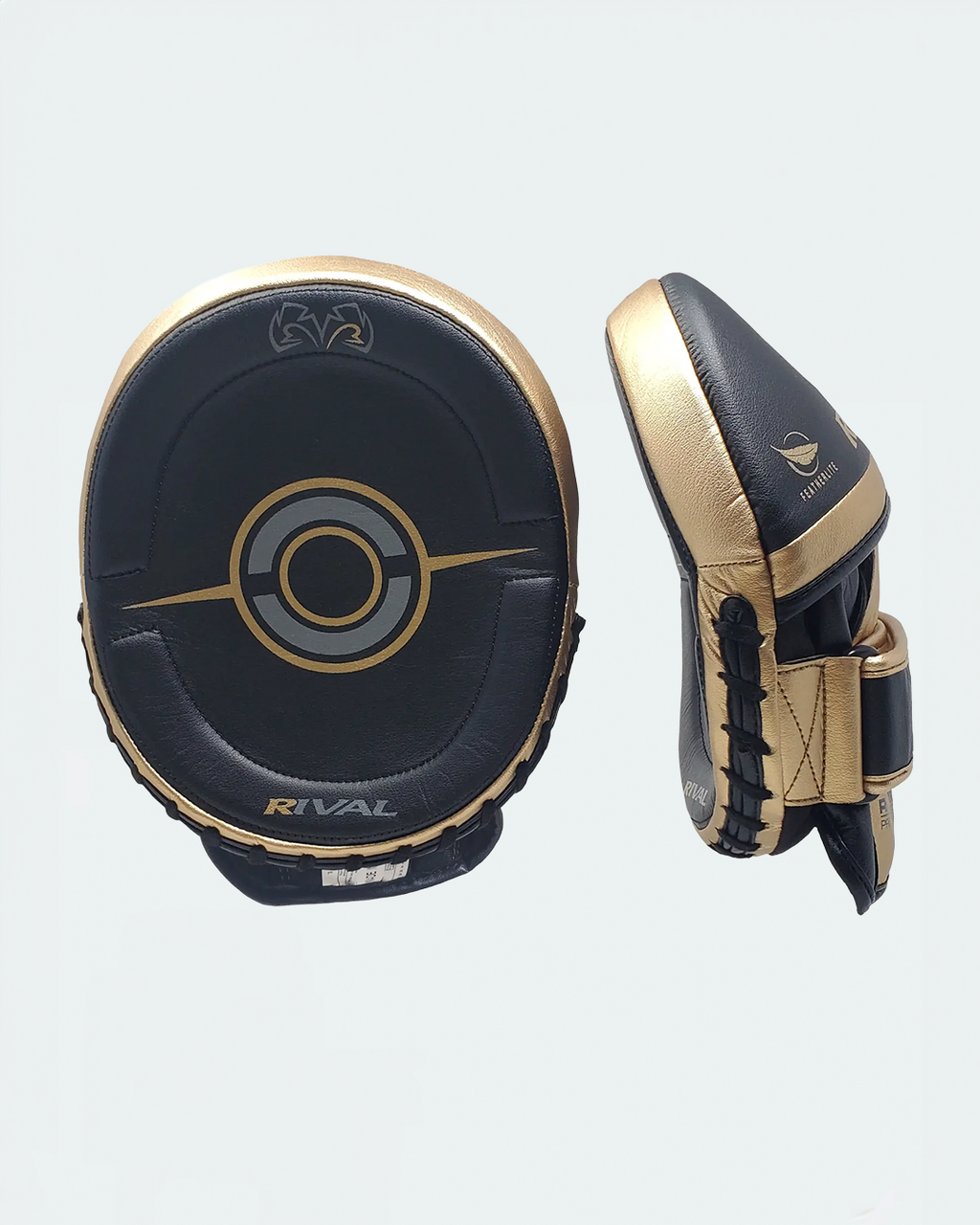 Manoplas Rival RPM100 Pro, Negro/Dorado