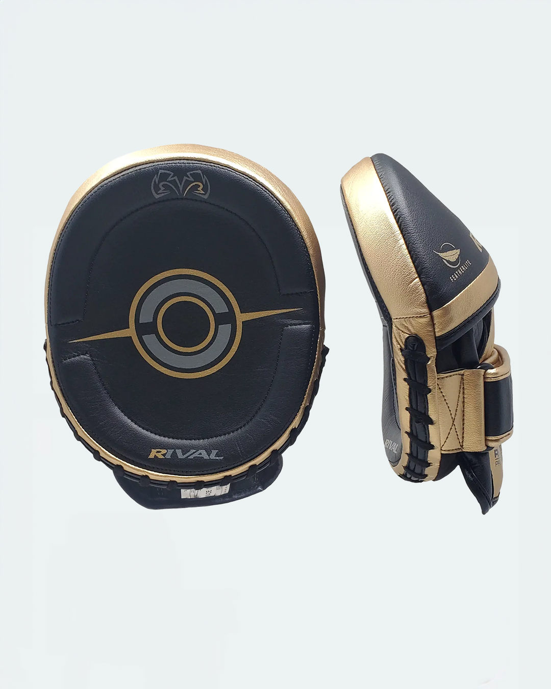 Manoplas Rival RPM100 Pro, Negro/Dorado