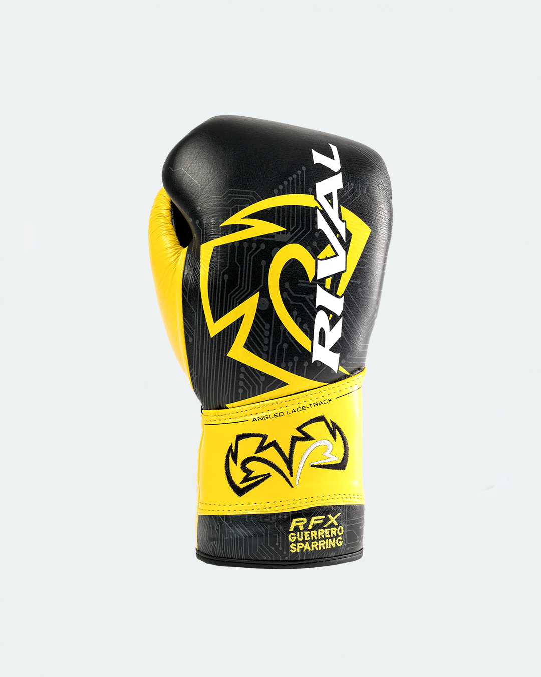 Guantes Rival RFX-Guerrero P4P, Negro/Amarillo
