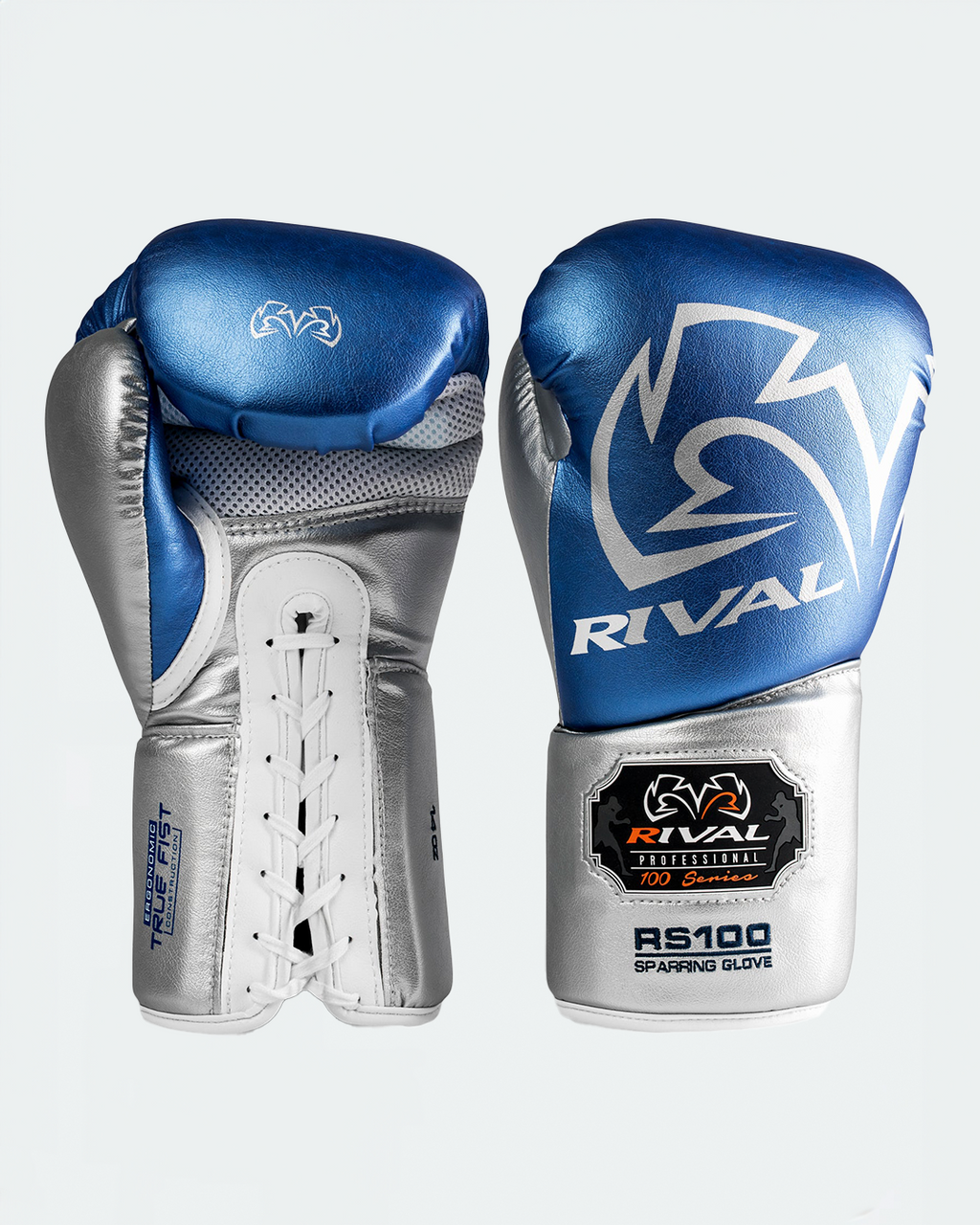 Guantes Rival RS100, Azul/Plata