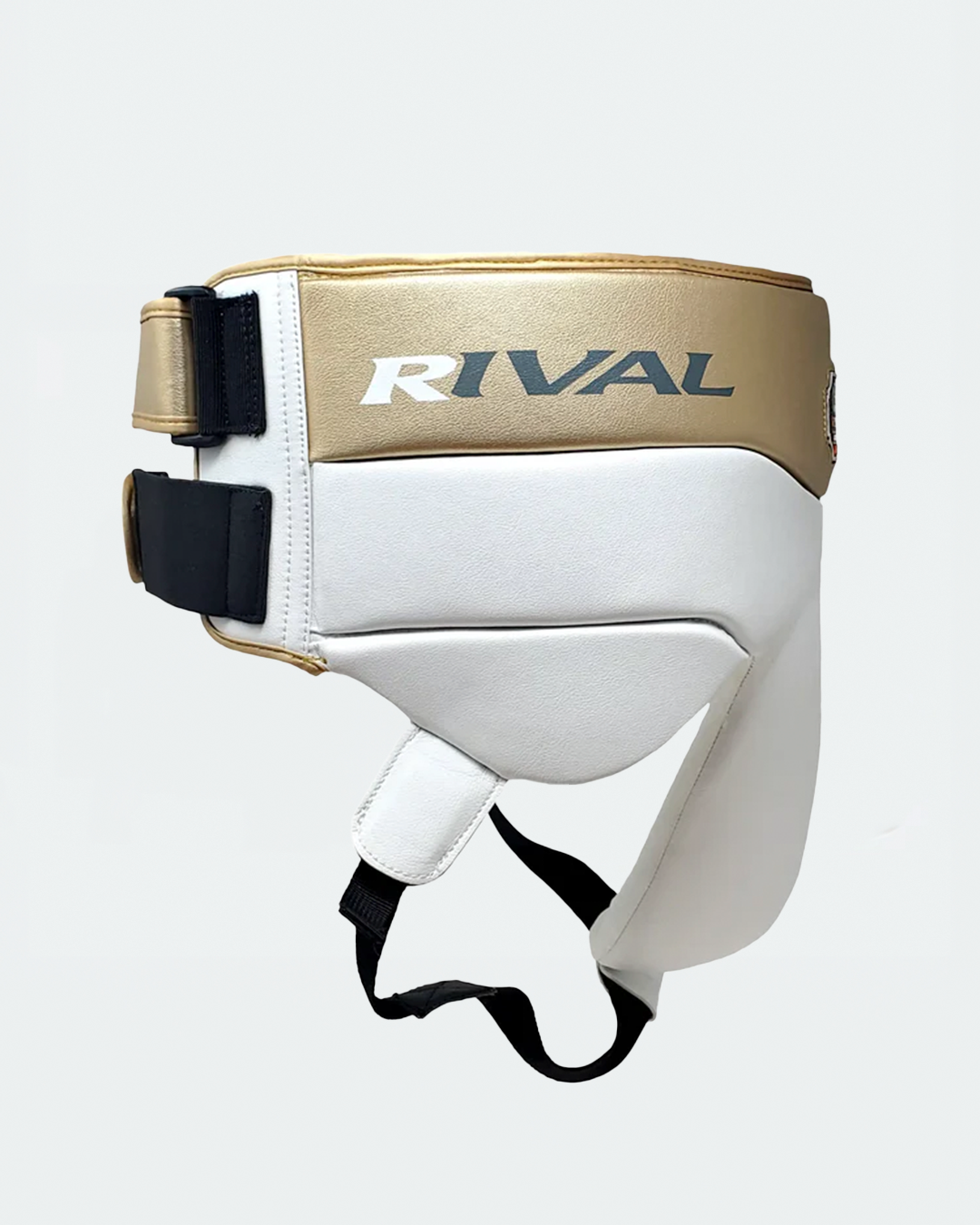 Copa Protectora Rival RNFL100, Blanco/Dorado