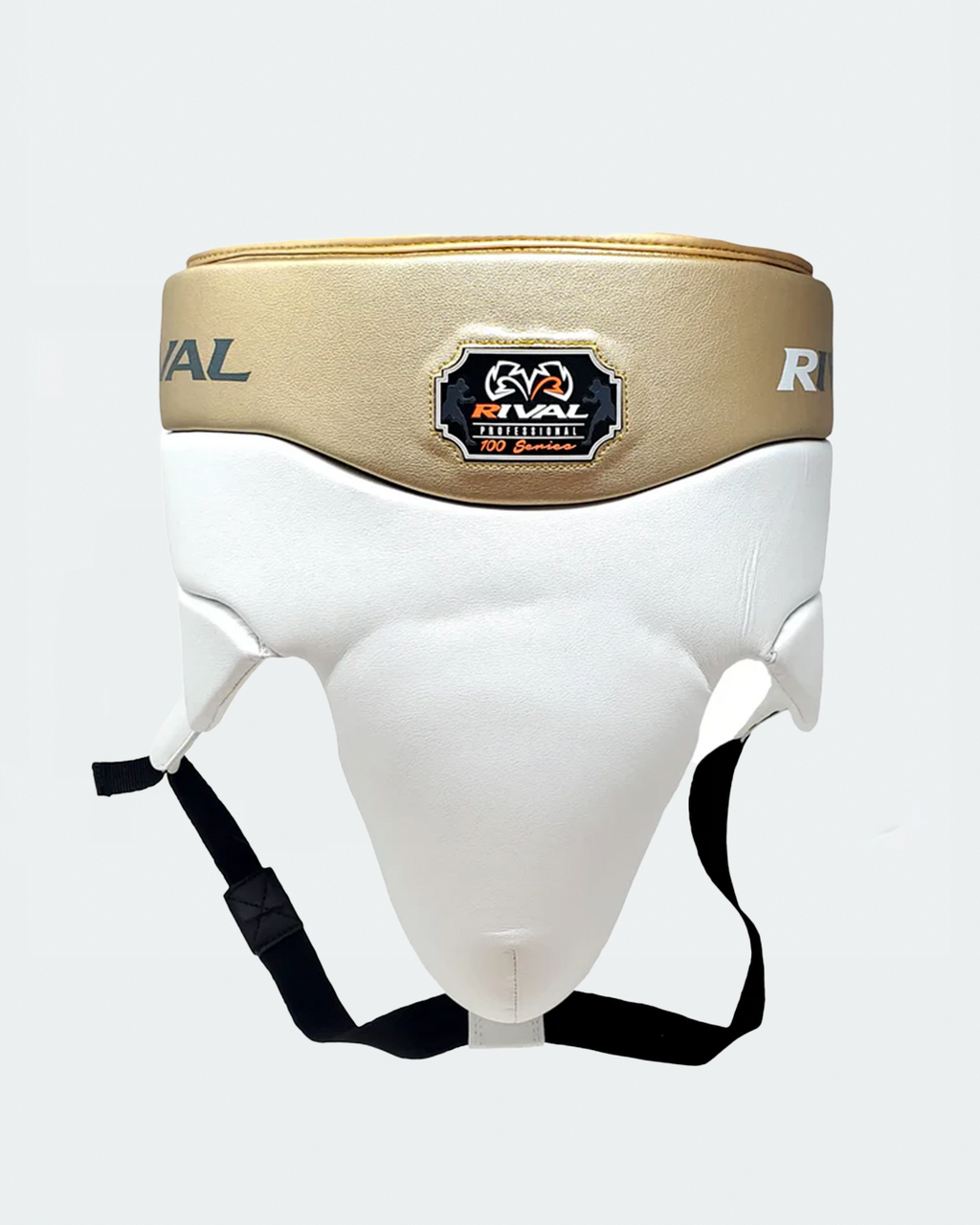 Copa Protectora Rival RNFL100, Blanco/Dorado