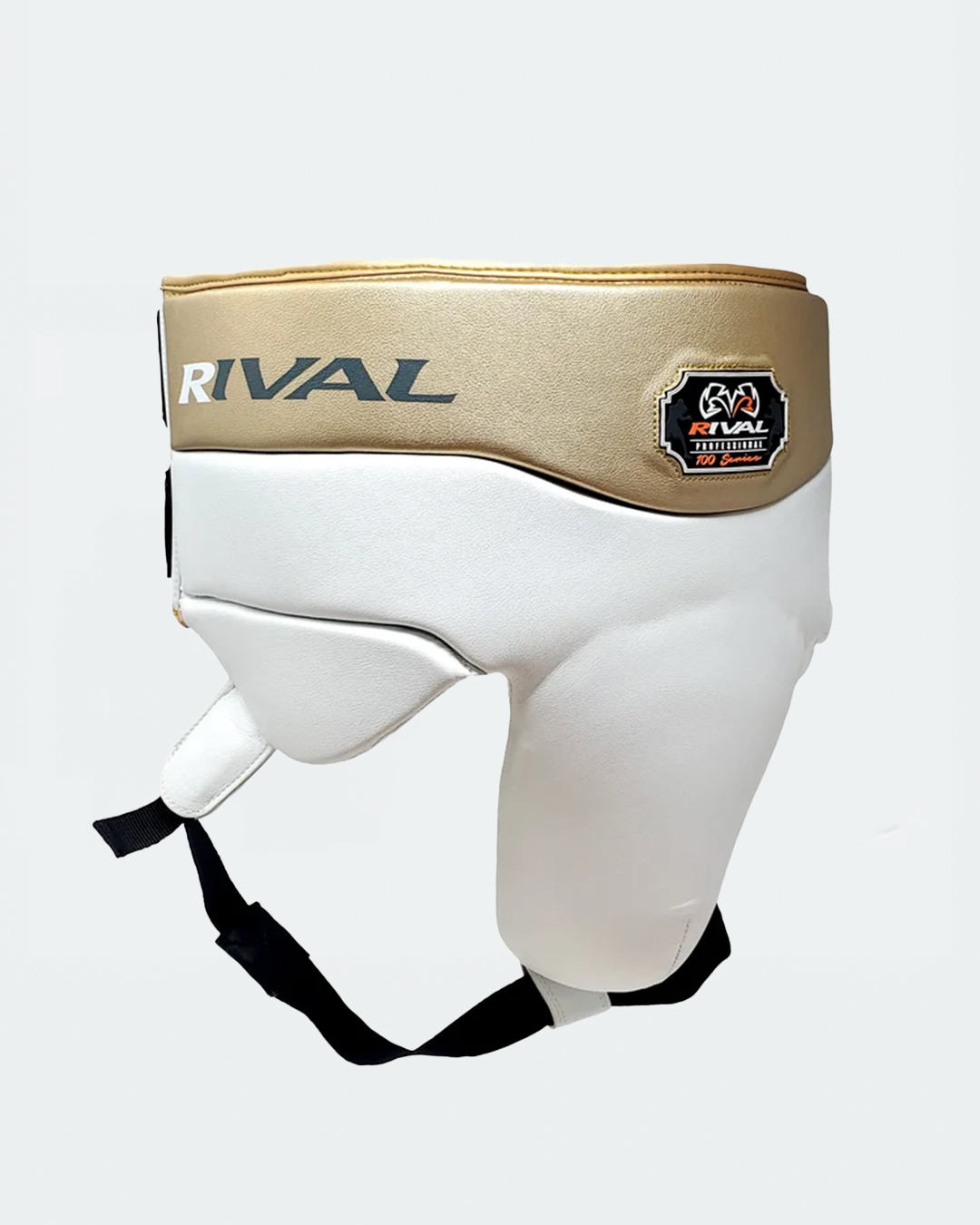 Copa Protectora Rival RNFL100, Blanco/Dorado