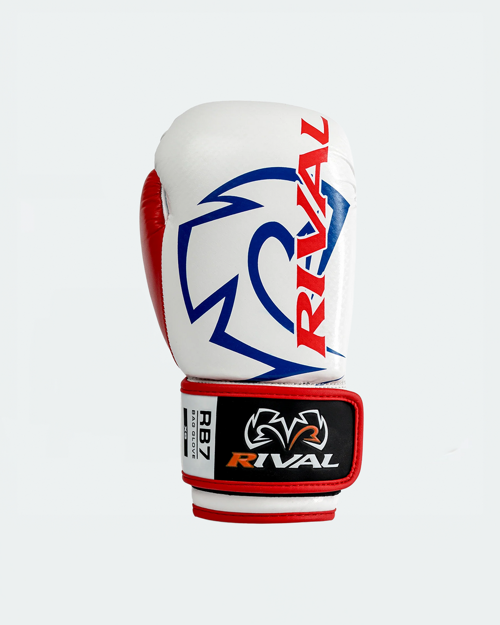 Guantes Rival RB7 Fitness Plus, Blanco/Rojo/Azul
