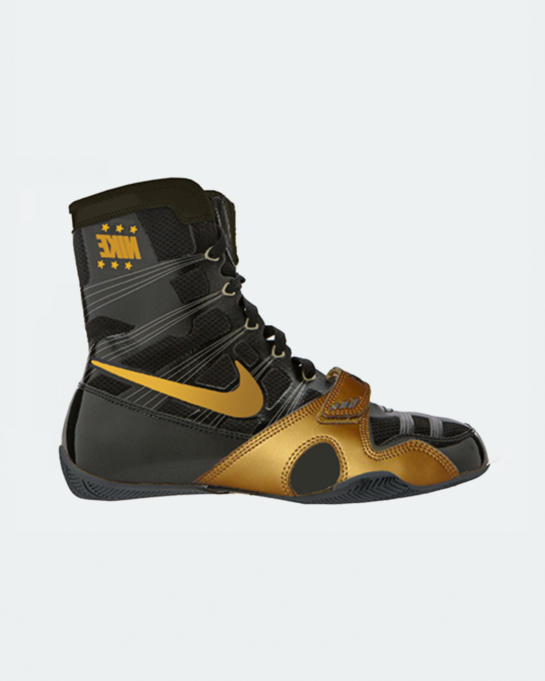 Nike Hyperko 1, Negro/Dorado