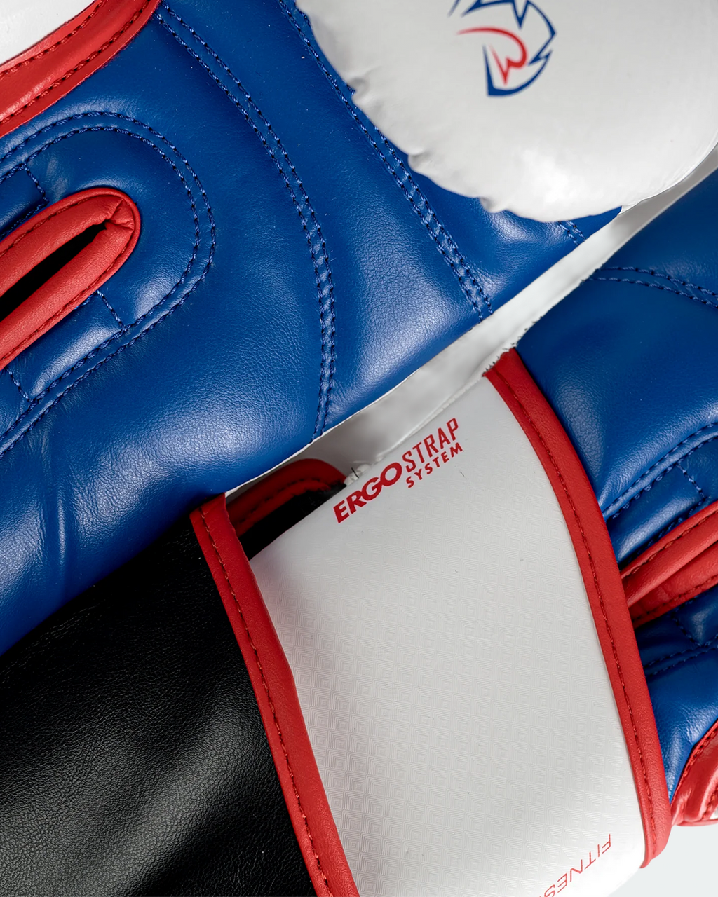 Guantes Rival RB7 Fitness Plus, Blanco/Rojo/Azul