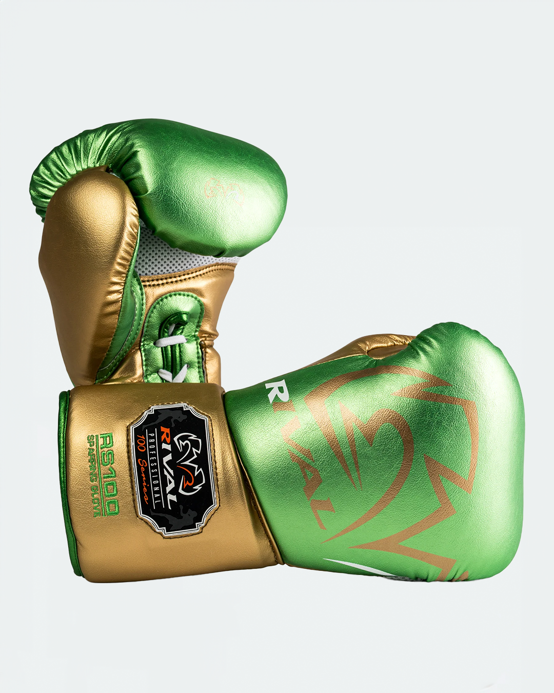 Guantes Rival RS100, Verde/Dorado