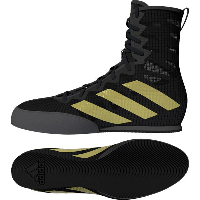 Adidas Hog 4, Negro/Dorado
