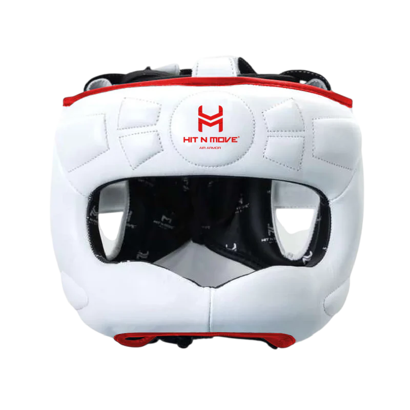 Careta de barra Hit N Move, Blanco/Rojo