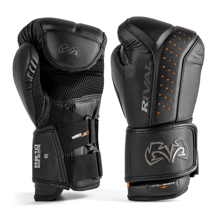 Guantes Rival RB10 Intelli-Shock, Negro