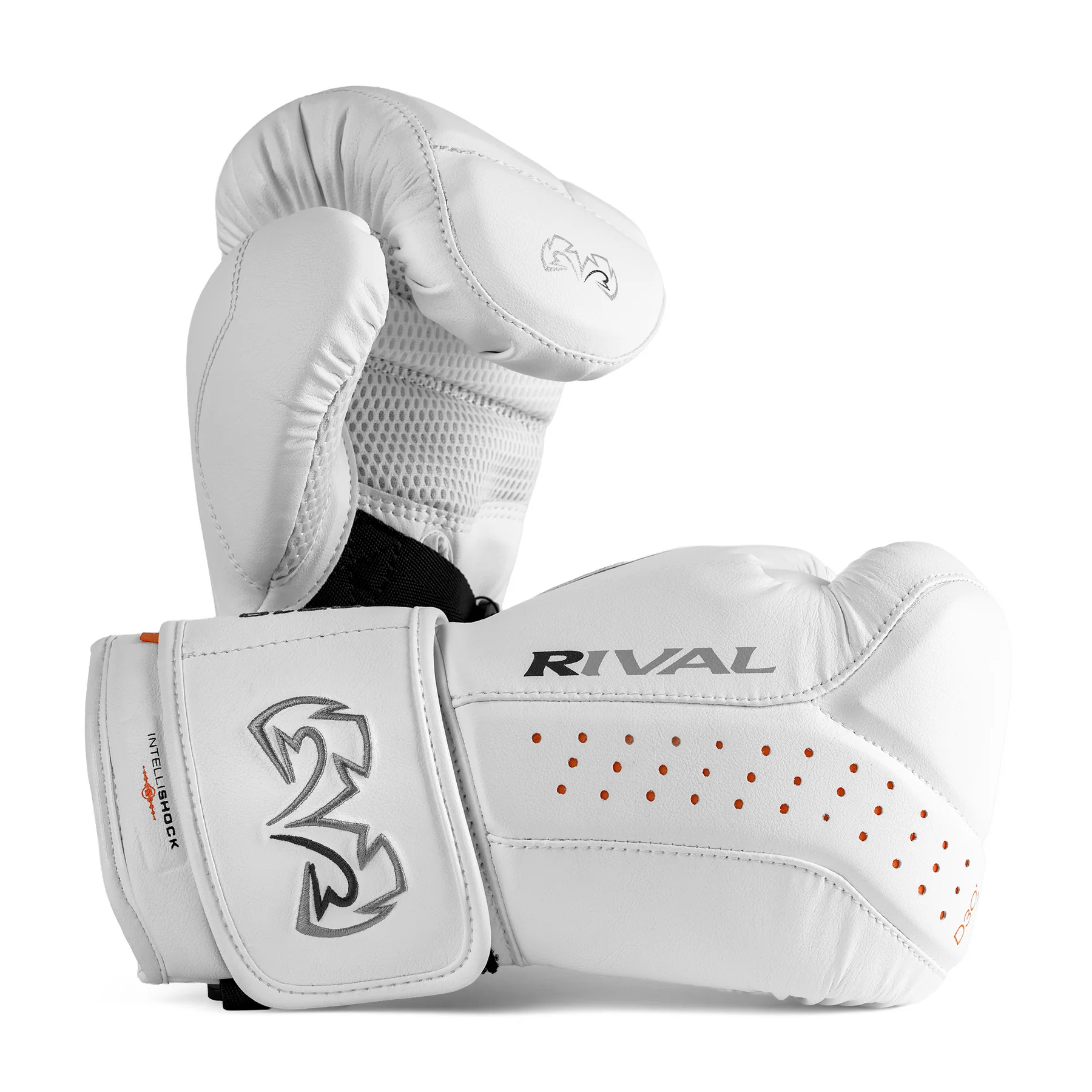 Guantes Rival RB10 Intelli-Shock, Blanco