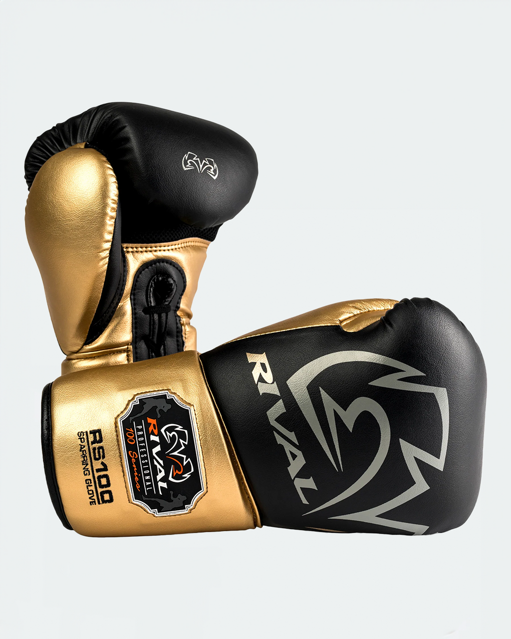 Guantes Rival RS100, Negro/Dorado