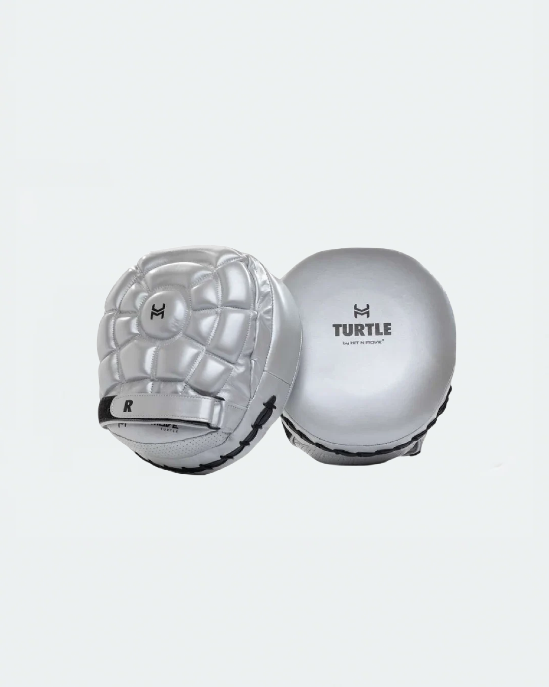 Manoplas Hit N Move Mega Turtle, Plata