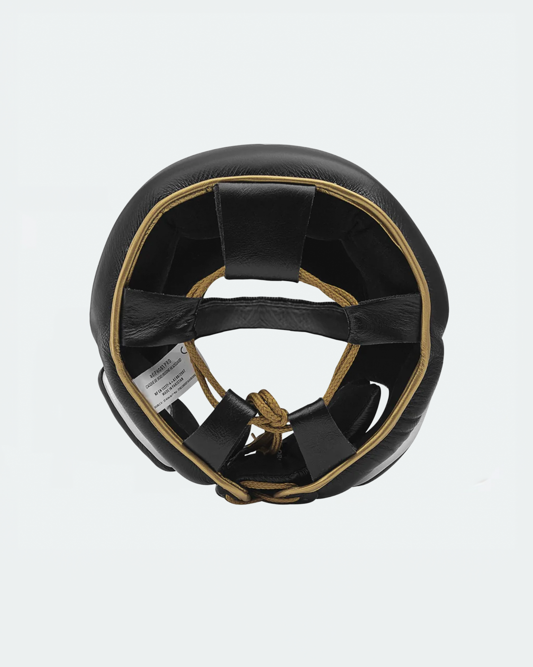 Careta de Pòmulos Adi Star Pro, Negro/Dorado (Piel)