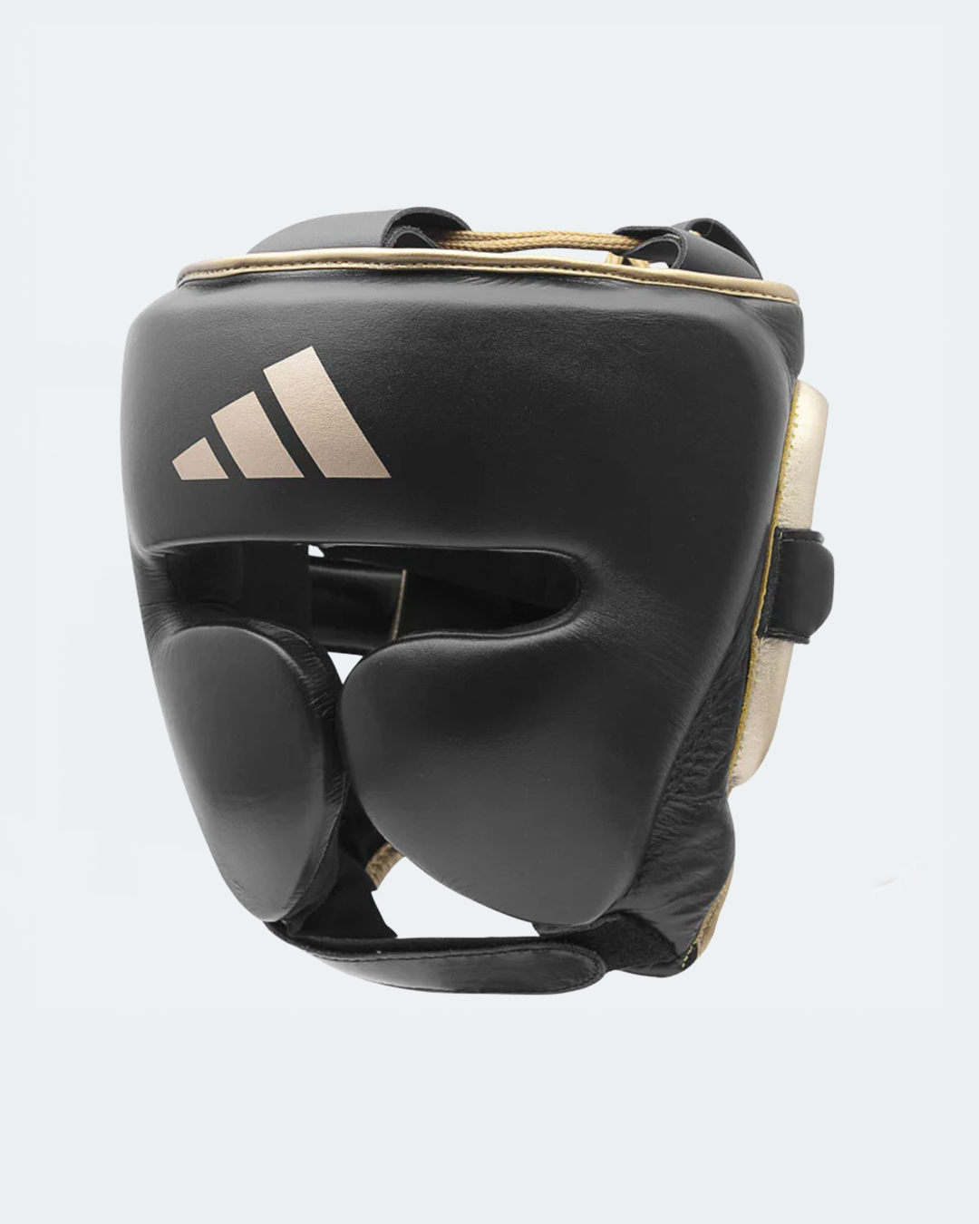 Careta de Pòmulos Adi Star Pro, Negro/Dorado (Piel)