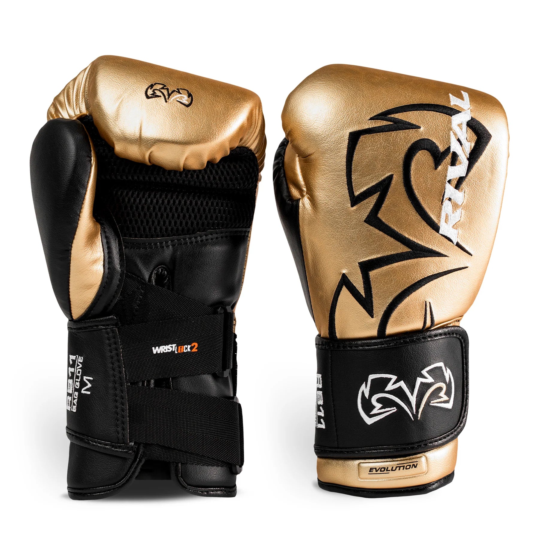 Guantes Rival RB11 Evolution, Dorado