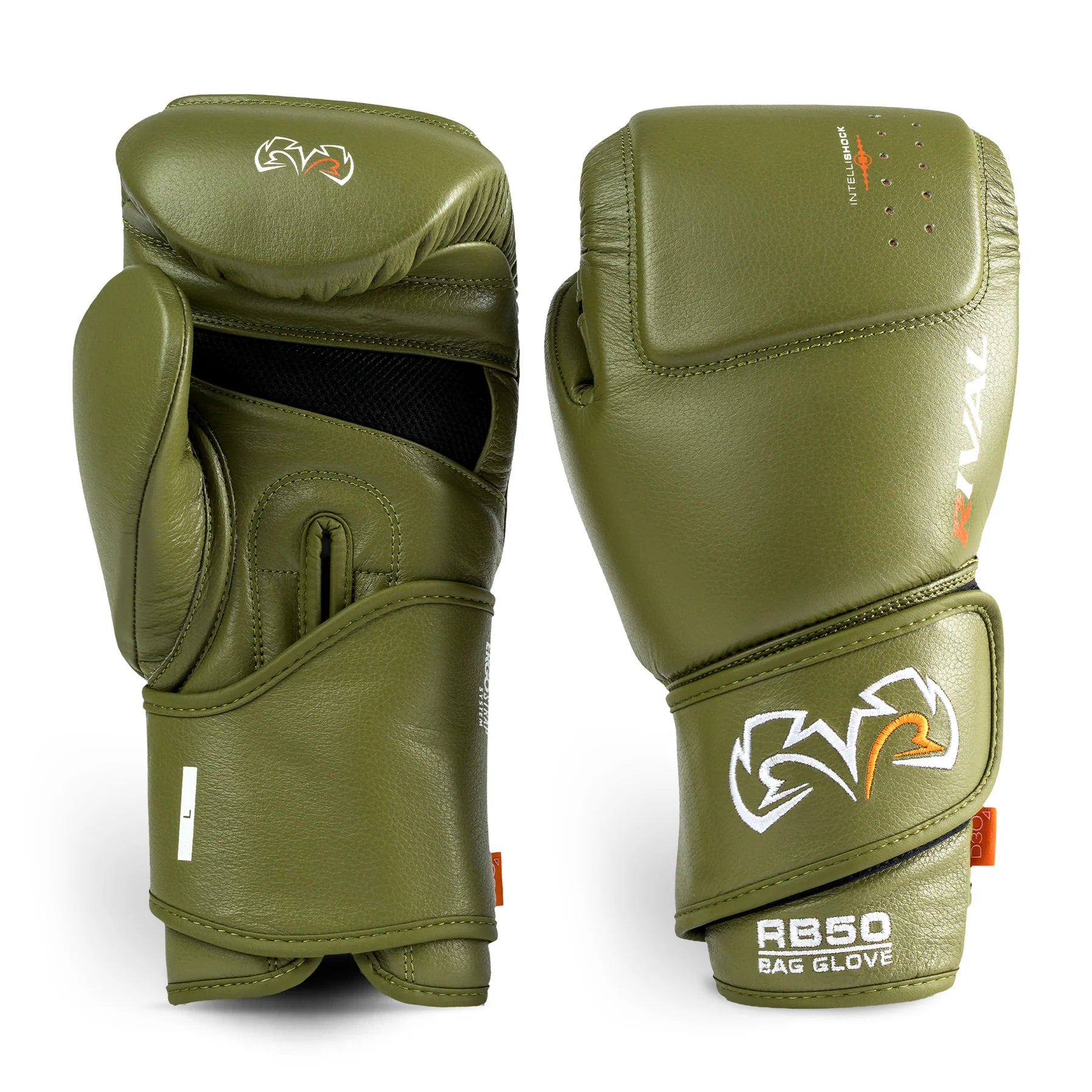 Guantes Rival RB50 Intelli-Shock, Khaki