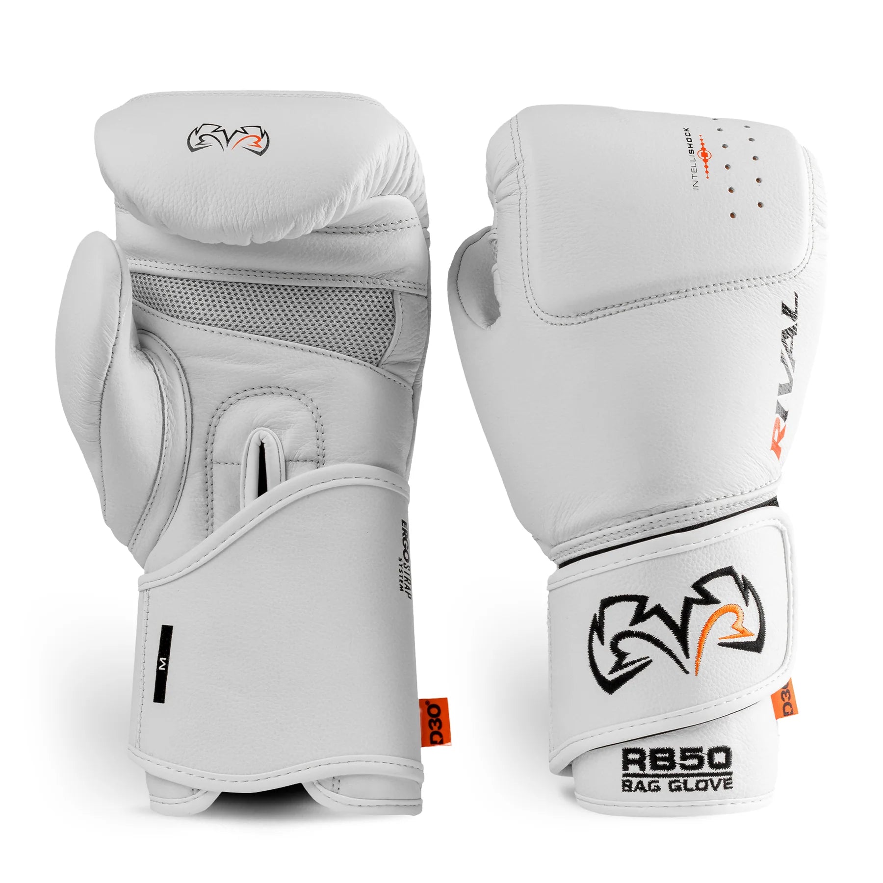 Guantes Rival RB50 Intelli-Shock Blanco