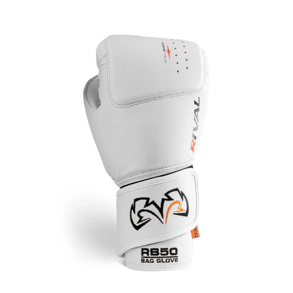 Guantes Rival RB50 Intelli-Shock Blanco