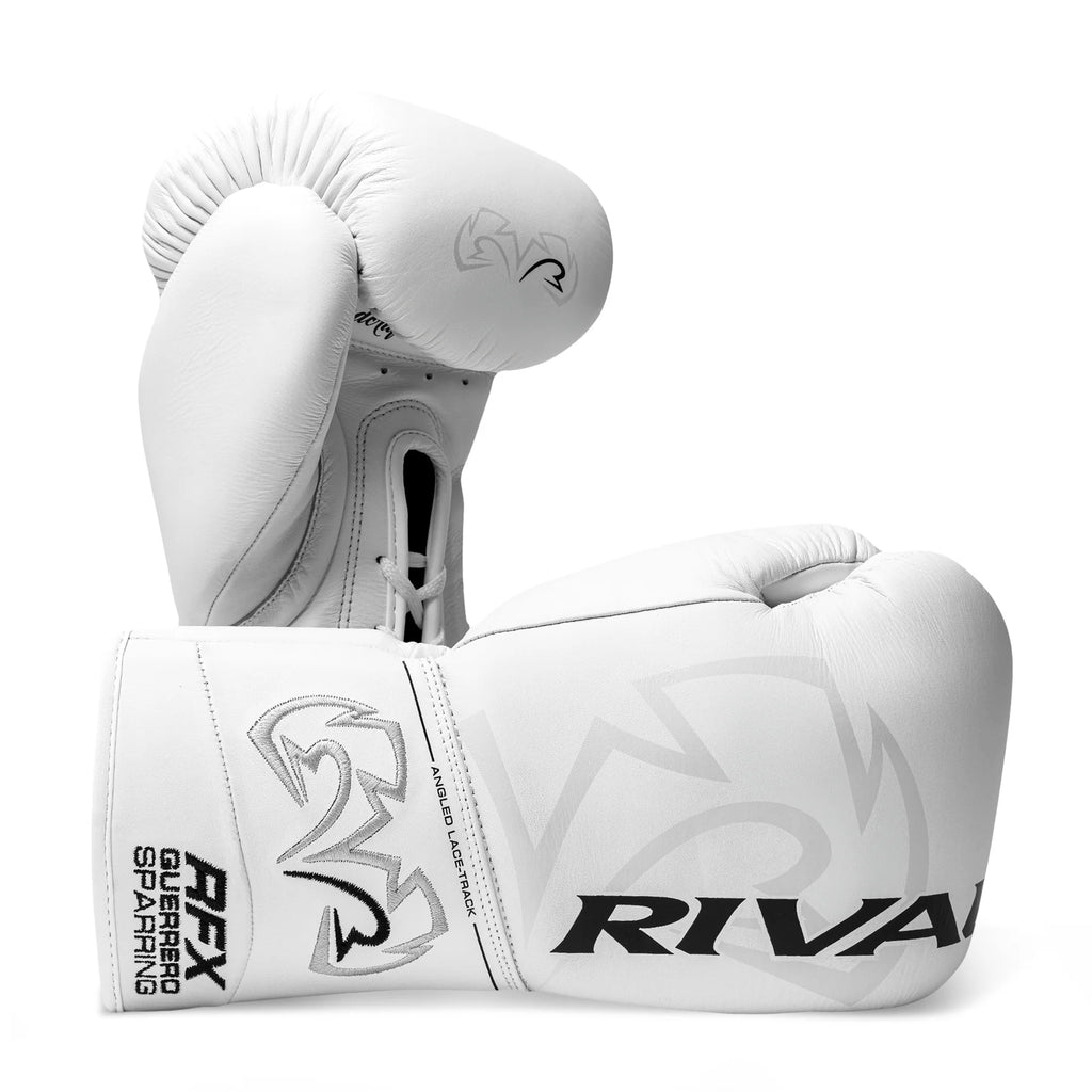 Guantes de Sparring Rival RFX-Guerrero, Blanco