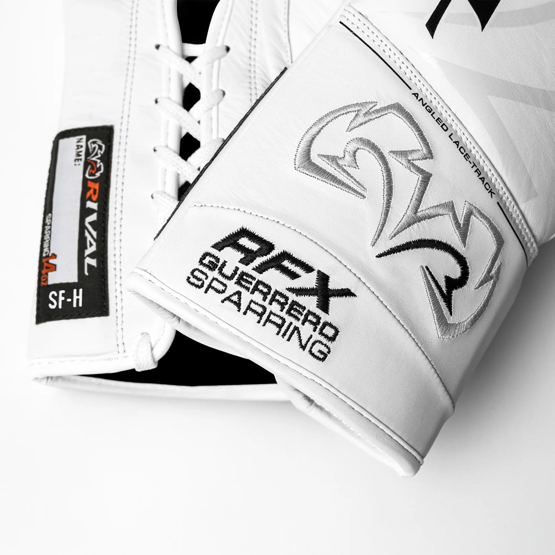 Guantes de Sparring Rival RFX-Guerrero, Blanco