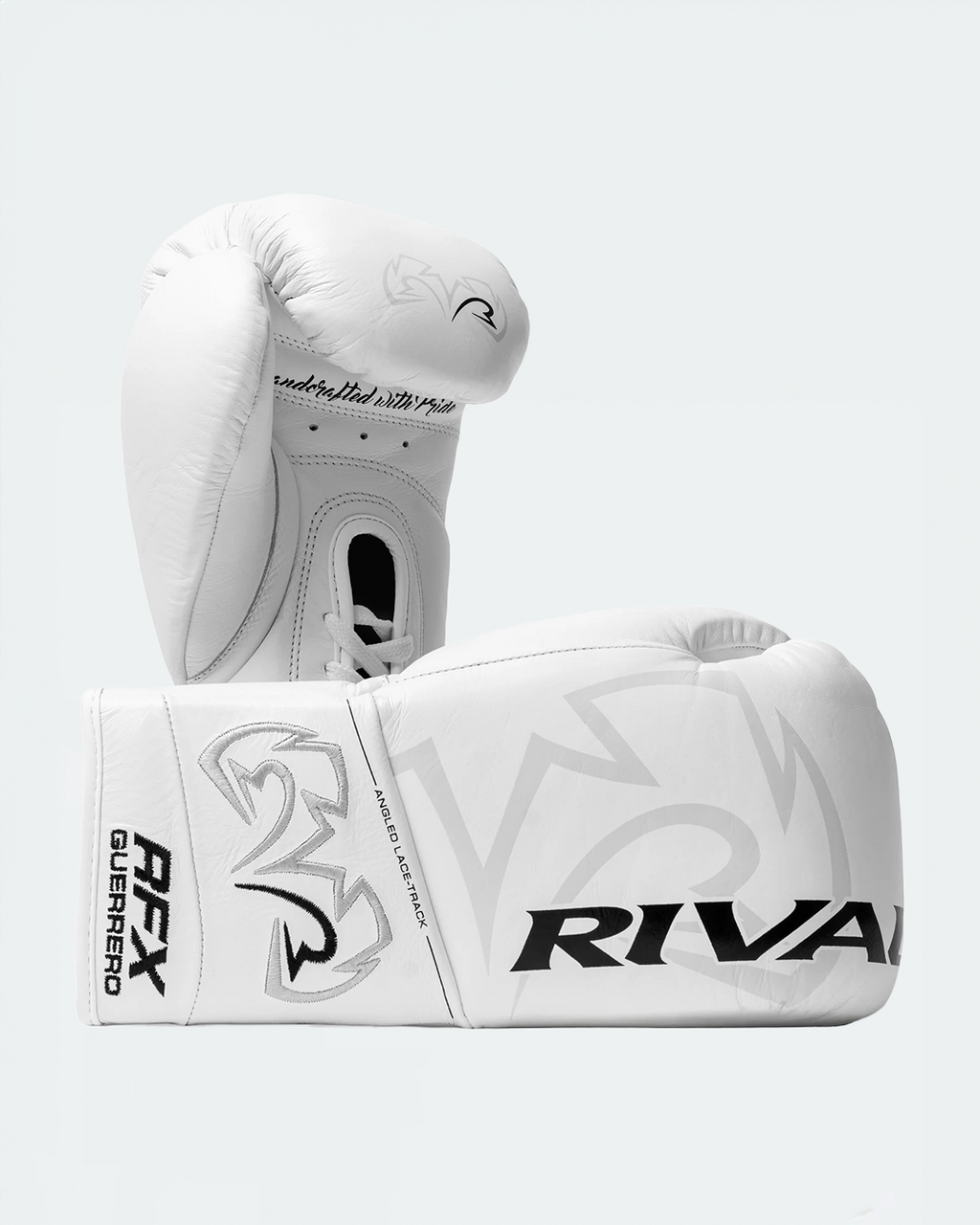 Guantes PRO de pelea Rival RFX-Guerrero, Blanco