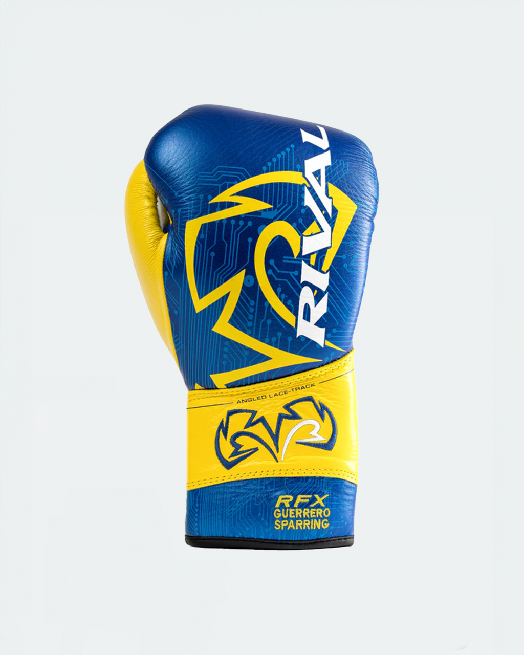 Guantes Rival RFX-Guerrero P4P, Azul/Amarillo