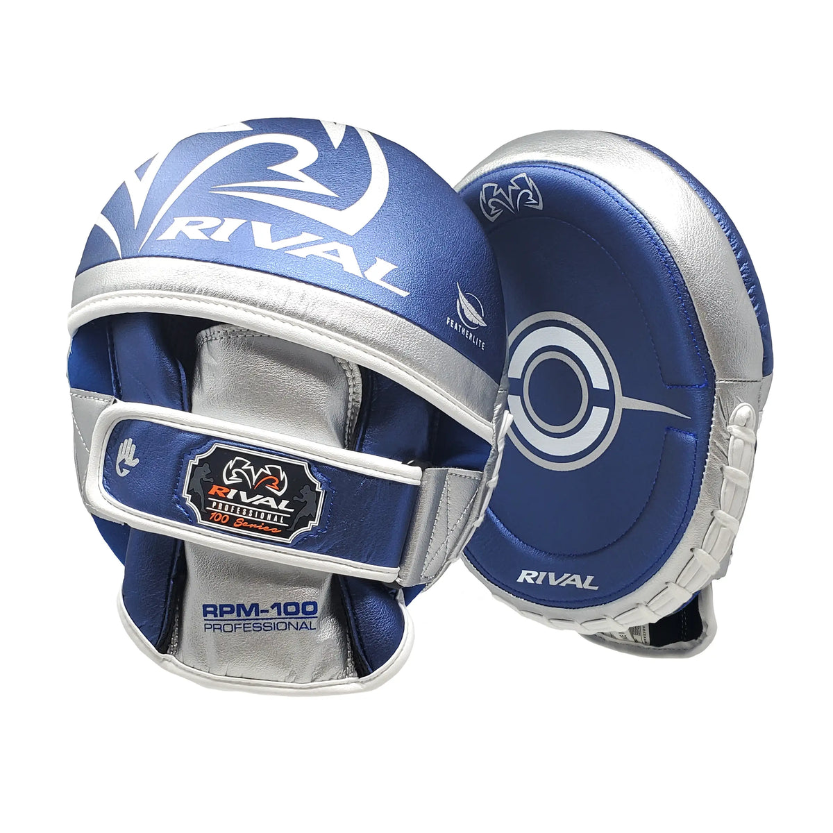 Manoplas Rival RPM100 Pro, Azul/Plata