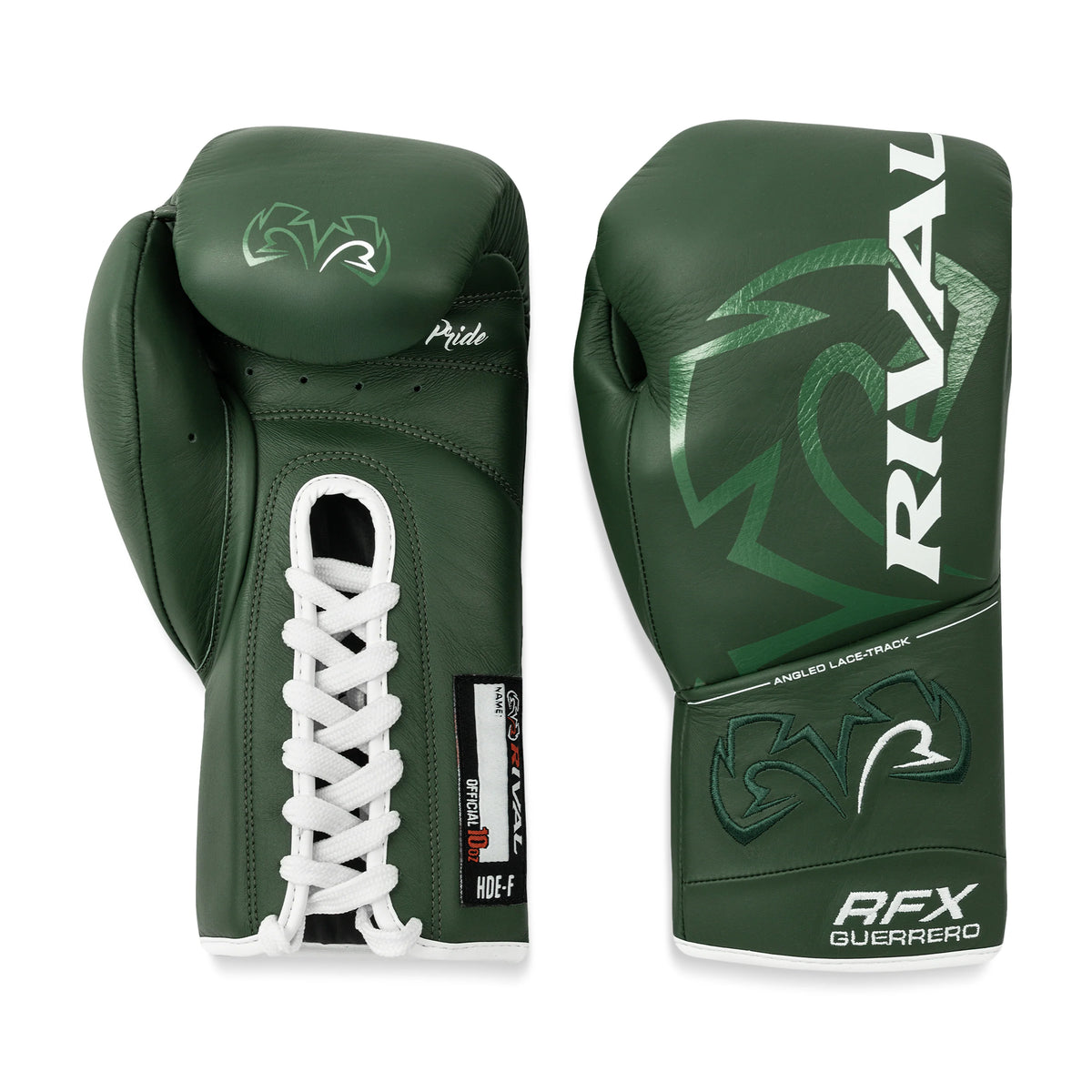 Guantes PRO de pelea Rival RFX-Guerrero, Verde