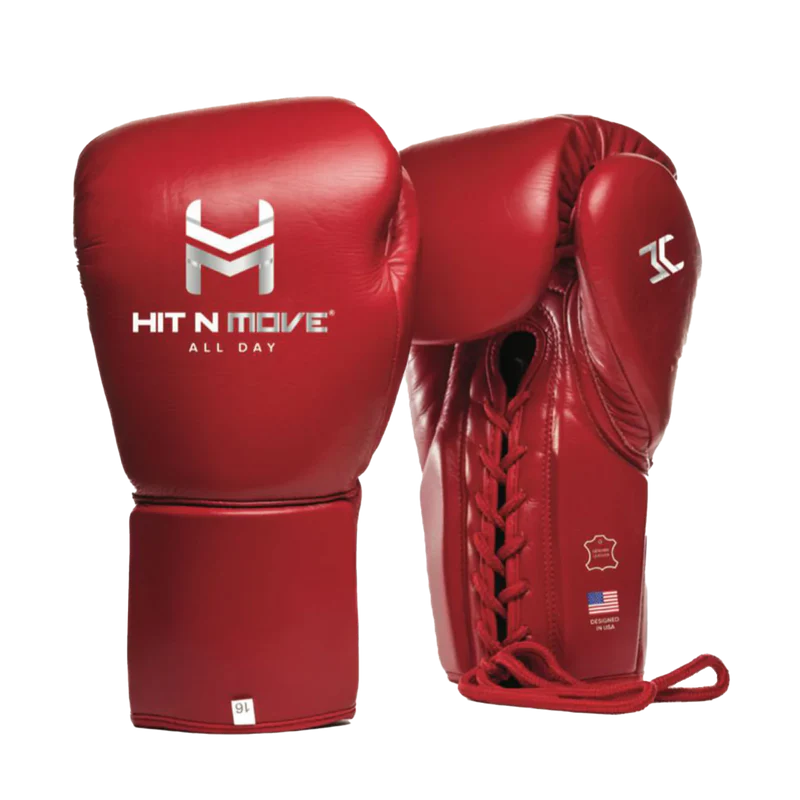 Guantes de cintas Hit N Move ALL DAY Pro (Hibrido), Rojo
