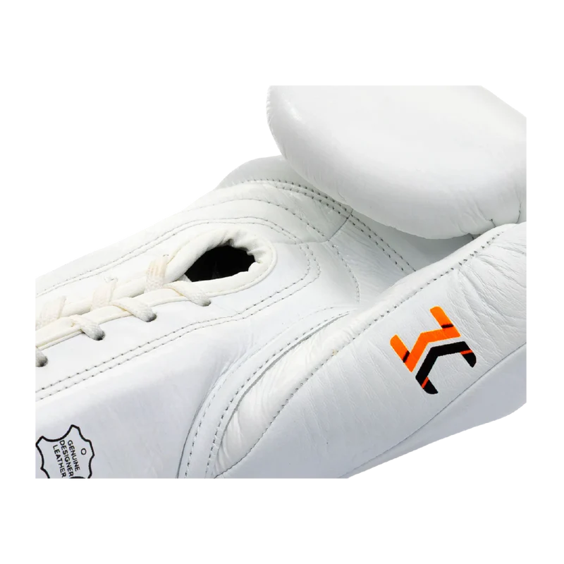 Guantes de acondicionamiento de 12 oz Hit N Move, Blanco