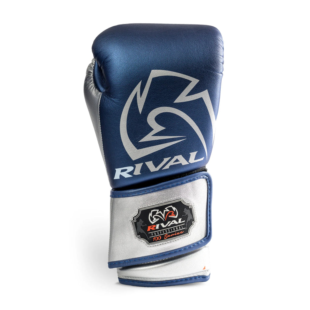 Guantes Rival RB100, Azul/Plata
