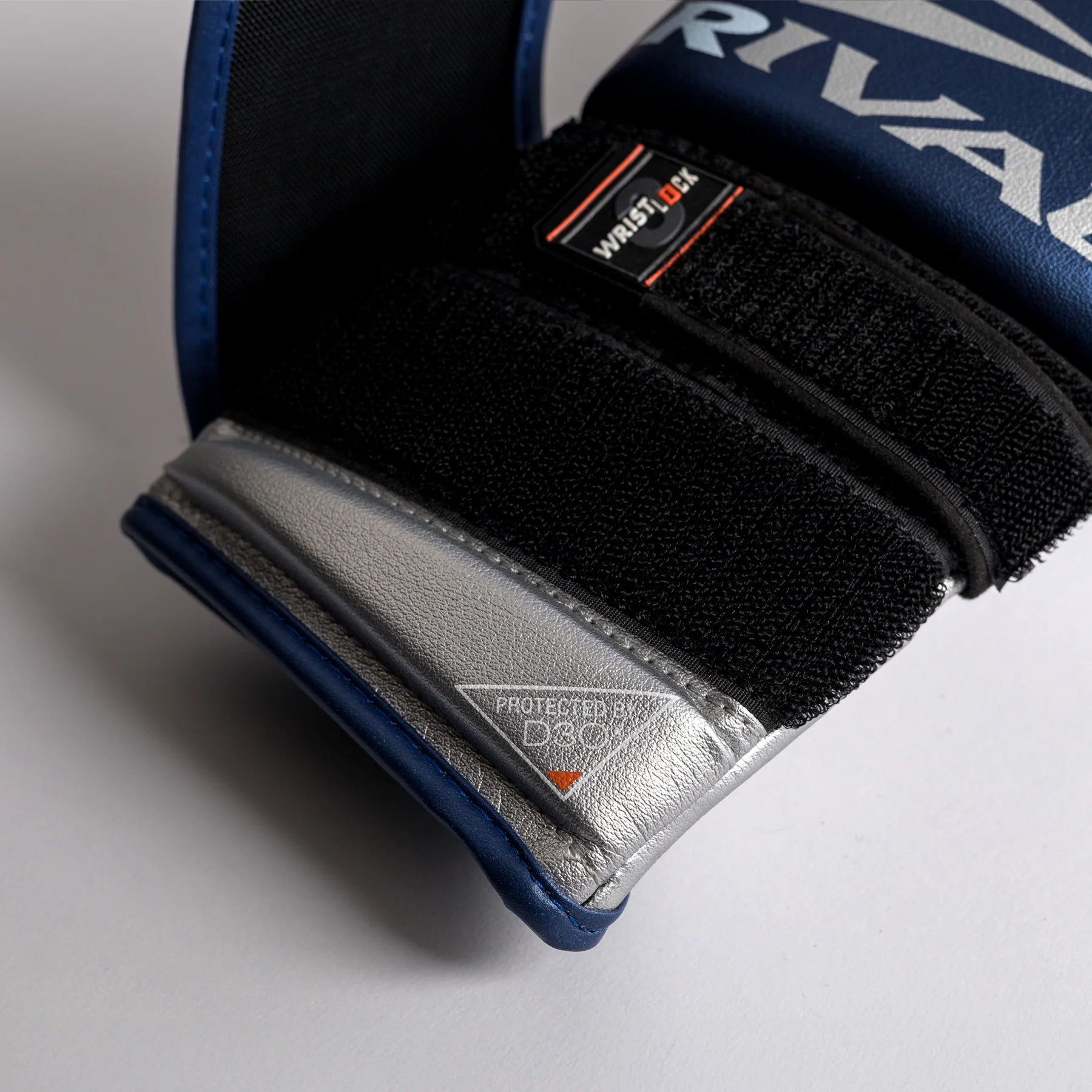 Guantes Rival RB100, Azul/Plata