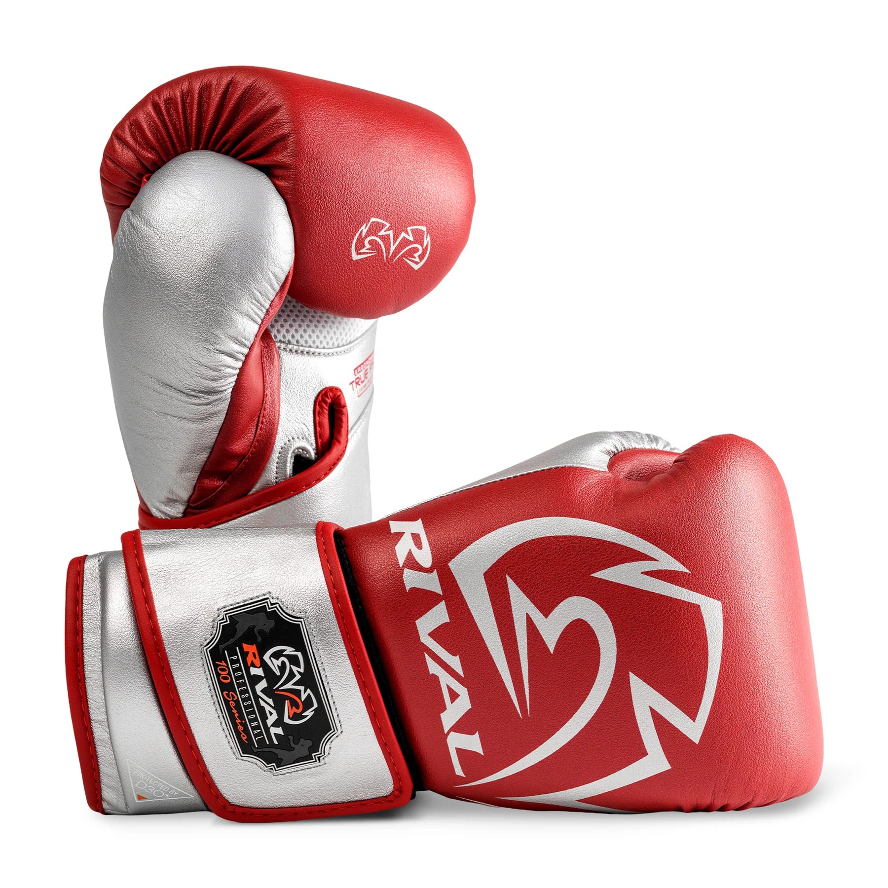 Guantes Rival RB100, Rojo/Plata