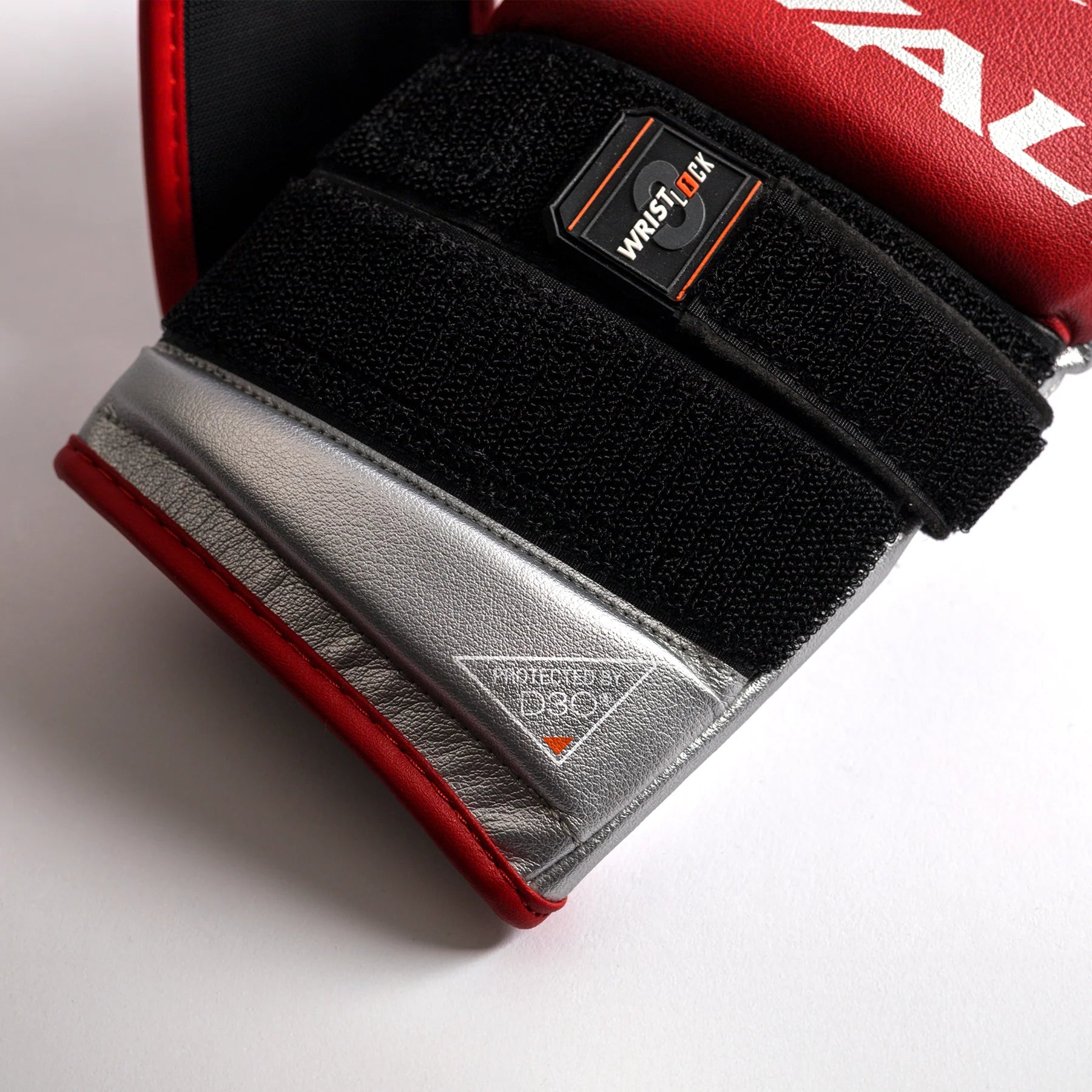 Guantes Rival RB100, Rojo/Plata