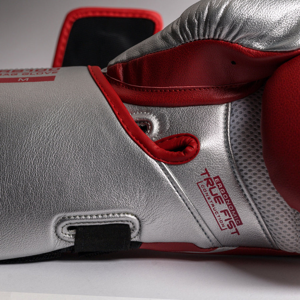 Guantes Rival RB100, Rojo/Plata