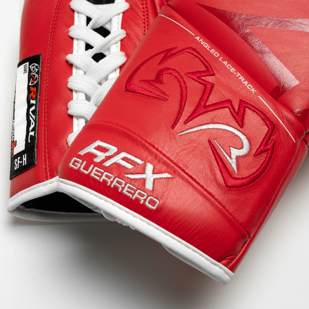 Guantes PRO de pelea Rival RFX-Guerrero, Rojo