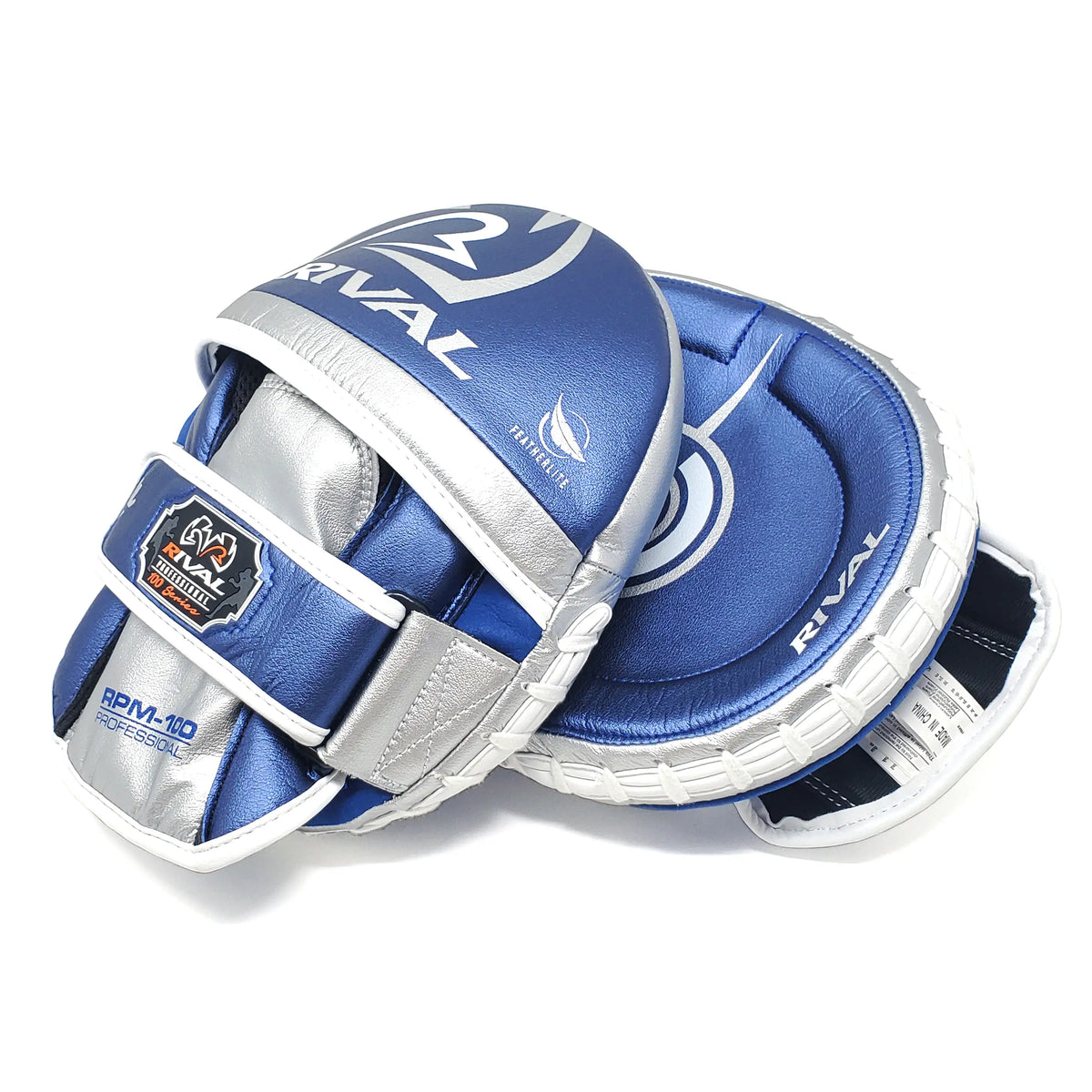 Manoplas Rival RPM100 Pro, Azul/Plata