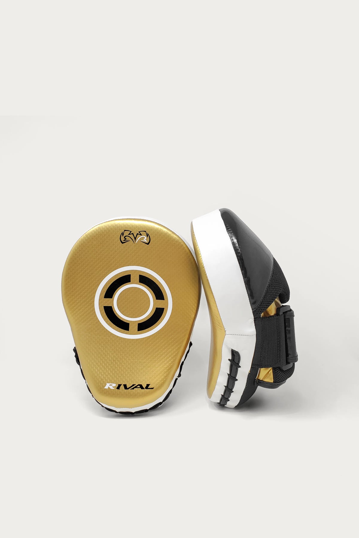 Manoplas Rival RPM7, Negro/Dorado