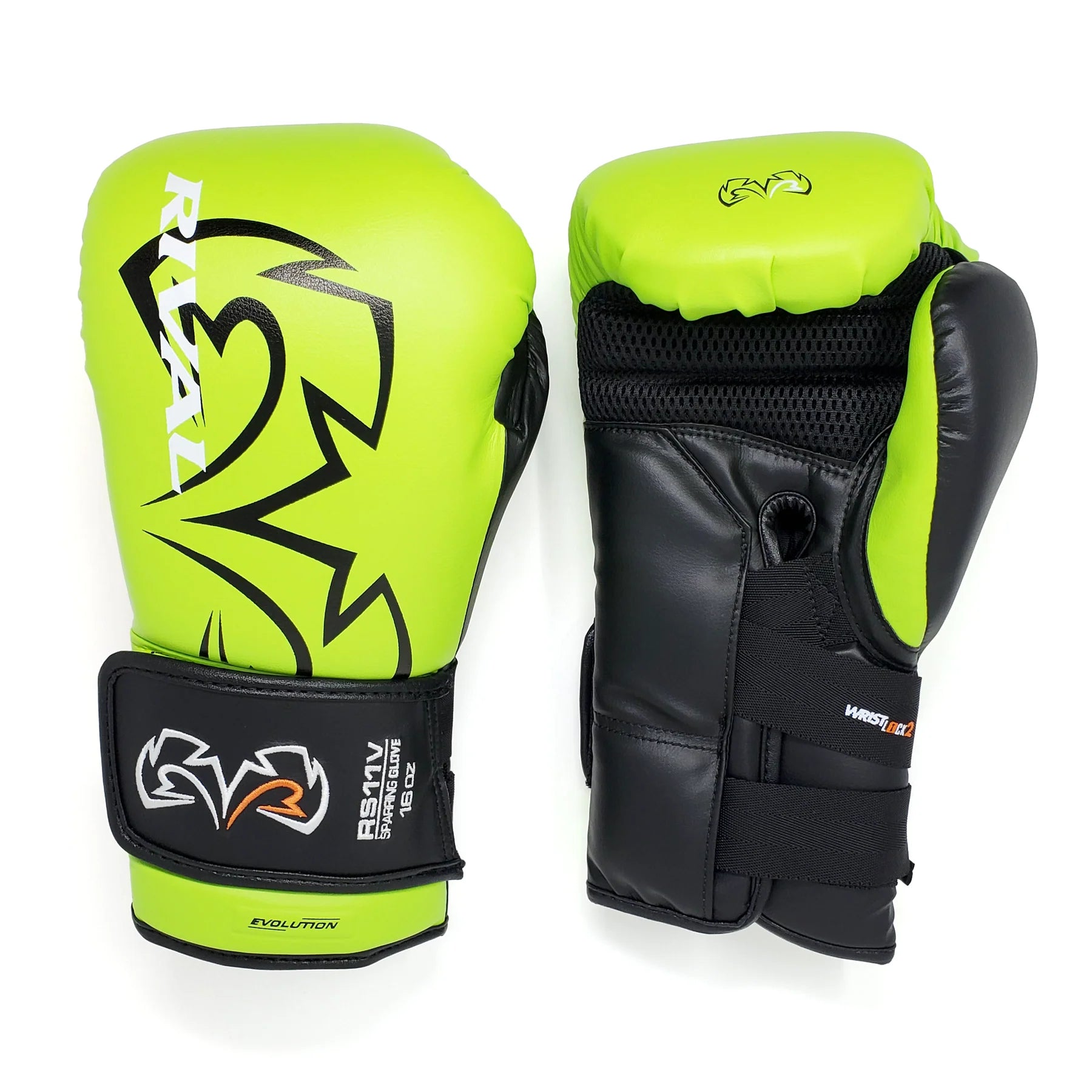 Guantes Rival RS11V, Lime Green